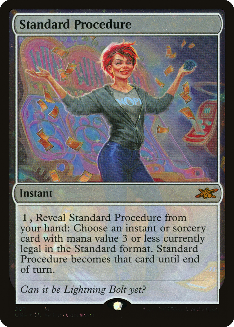 Standard Procedure (Galaxy Foil) (UNF-287) - Unfinity Foil