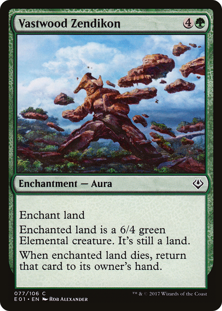 Vastwood Zendikon (AC2-077) - Archenemy: Nicol Bolas