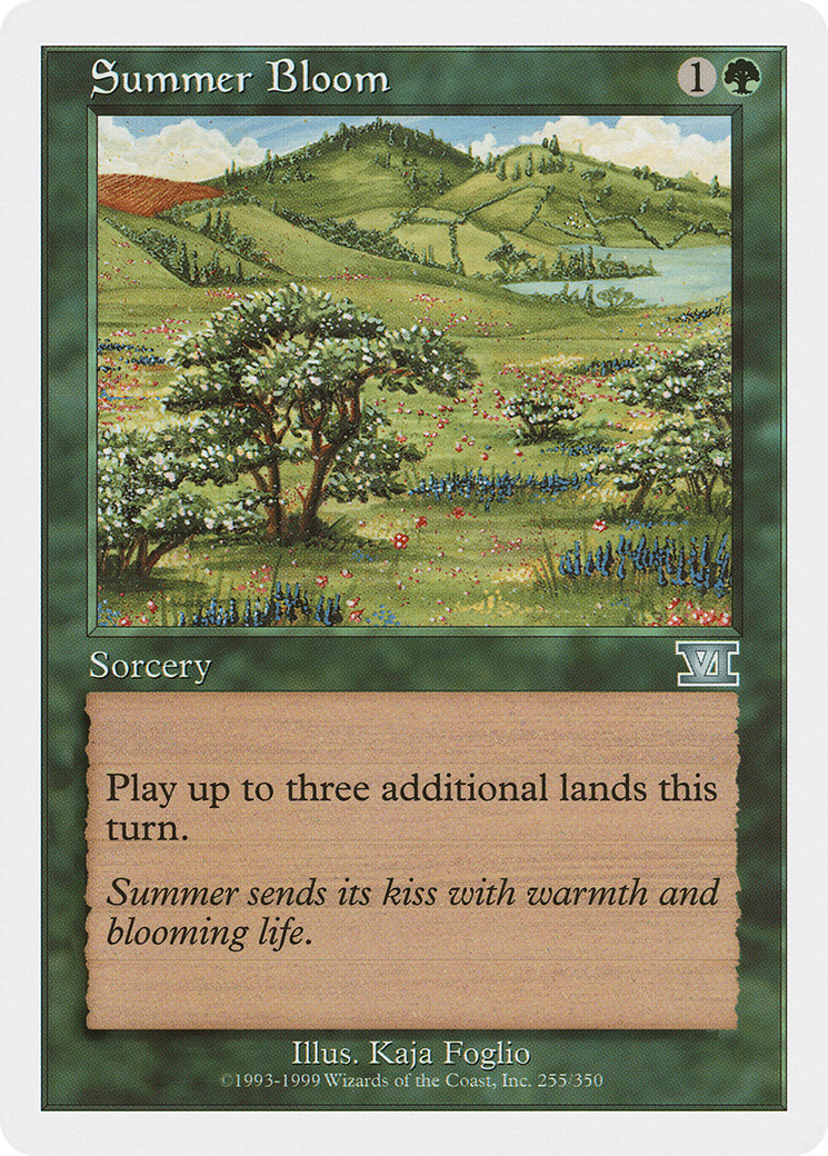 Summer Bloom (6ED-255) - Classic Sixth Edition