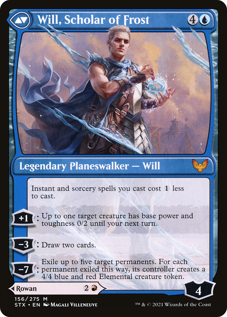 Rowan, Scholar of Sparks (STX-156) - Strixhaven: School of Mages Foil