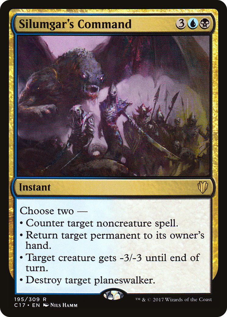 Silumgar's Command (C17-195) - Commander 2017