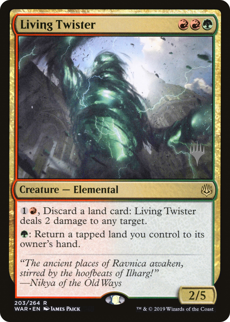 Living Twister (PPELD-203) - War of the Spark Promos