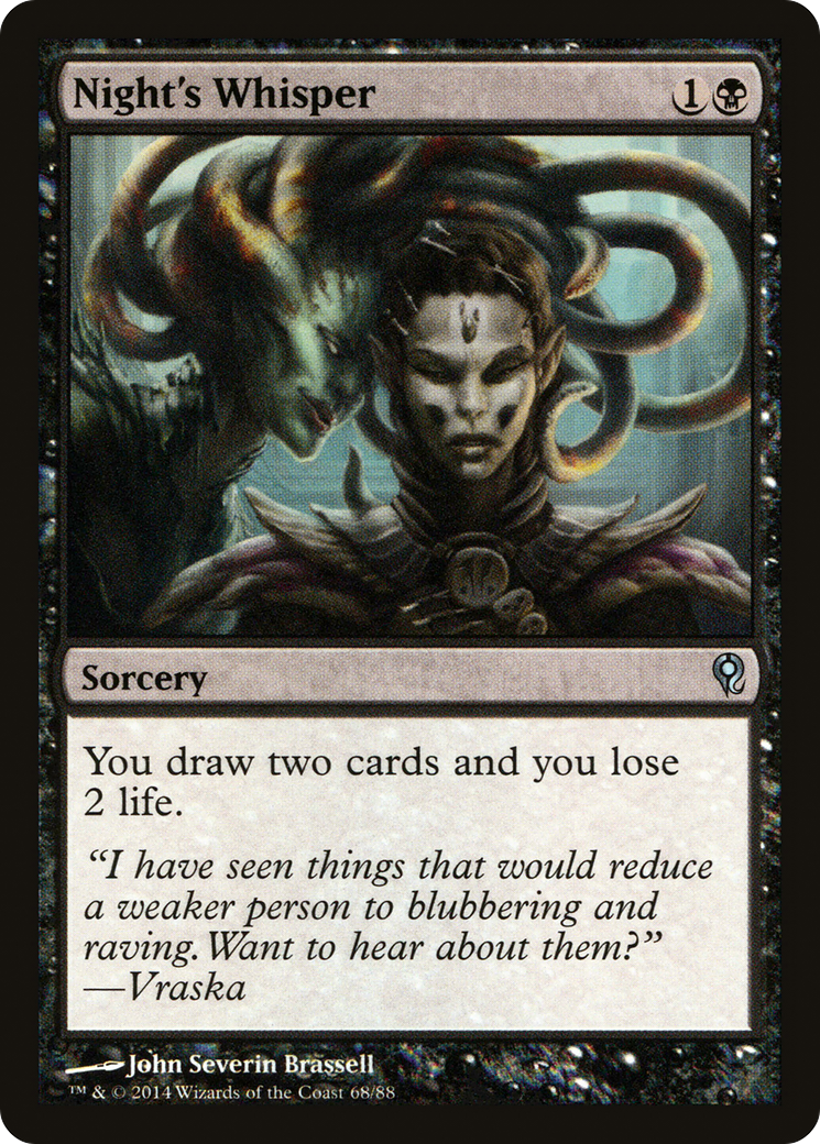 Night's Whisper (DDM-068) - Duel Decks: Jace vs. Vraska