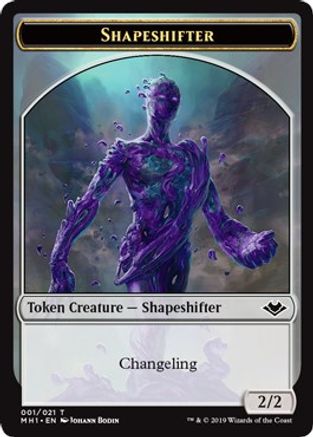 Shapeshifter // Squirrel Double-Sided Token (MH1-1 // 15) - Modern Horizons