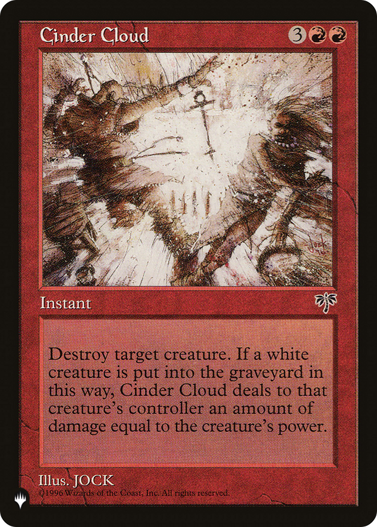 Cinder Cloud (LIST-MIR-165) - The List