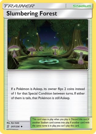 Slumbering Forest 207/236  SM  Unified Minds - Uncommon