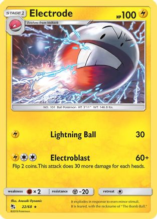 Electrode 022  Hidden Fates - Rare