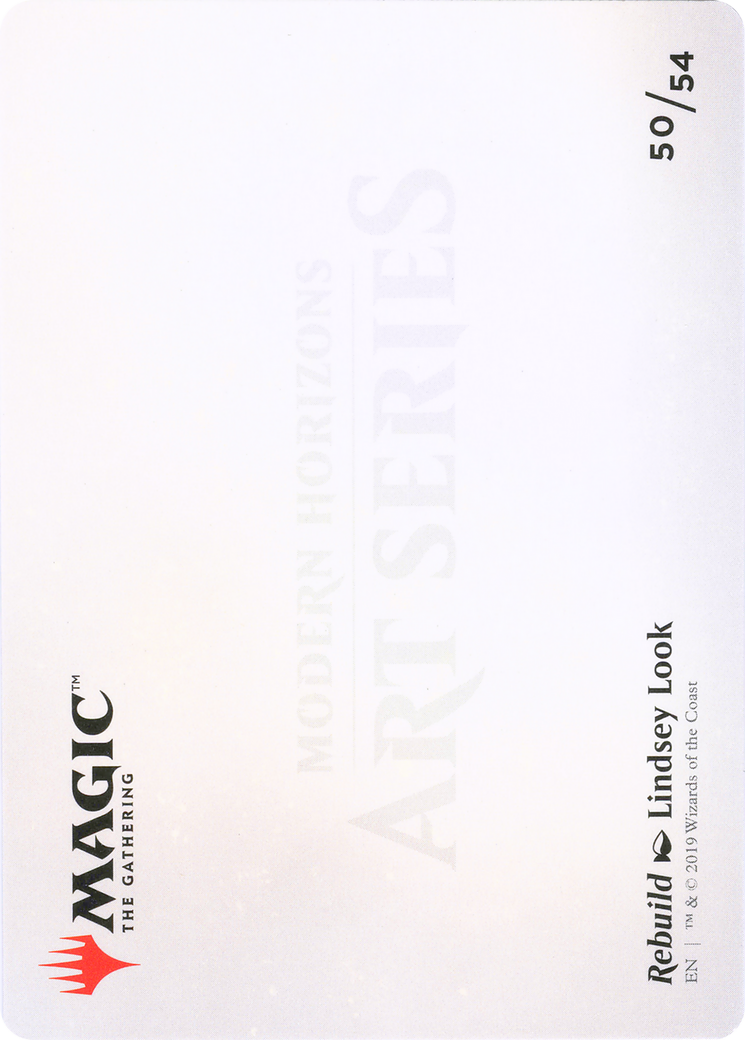 Rebuild // Rebuild (AMH1-050) - Modern Horizons Art Series (Borderless)