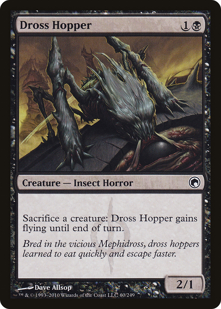 Dross Hopper (SOM-060) - Scars of Mirrodin Foil