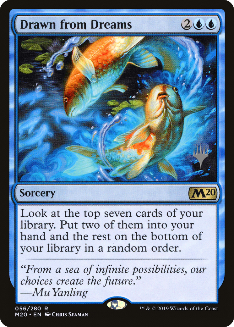 Drawn from Dreams (PPM20-056) - Core Set 2020 Promos Foil