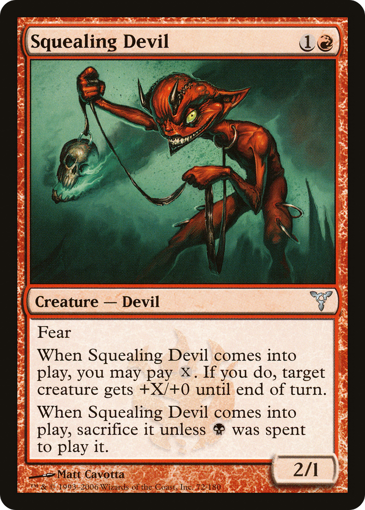Squealing Devil (DIS-) - Dissension Foil