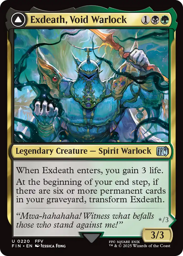 Exdeath, Void Warlock (FIN-220) - FINAL FANTASY