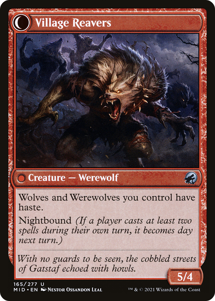 Village Watch (MID-165) - Innistrad: Midnight Hunt: (Double Faced Transform)