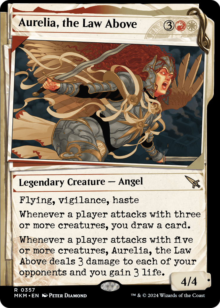 Aurelia, the Law Above (Showcase) (0357) (MKM-357) - Murders at Karlov Manor: (Showcase)