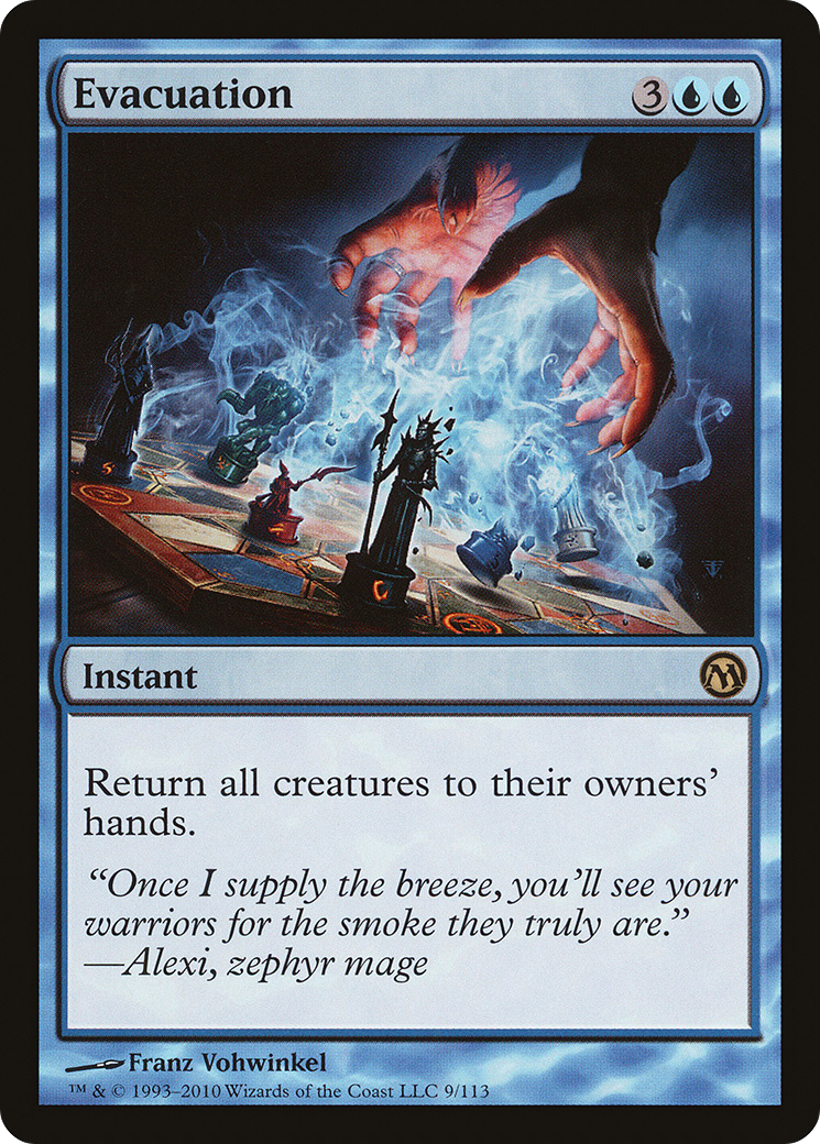 Evacuation (DPA-009) - Duels of the Planeswalkers