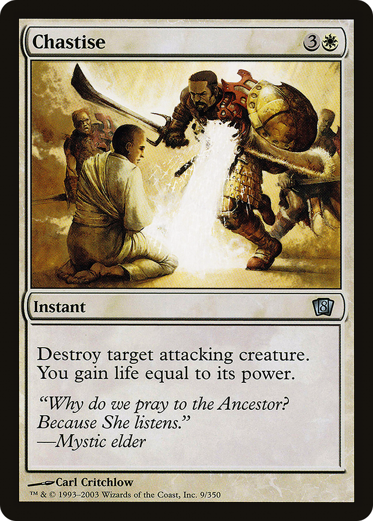 Chastise (8ED-009) - 8th Edition Foil