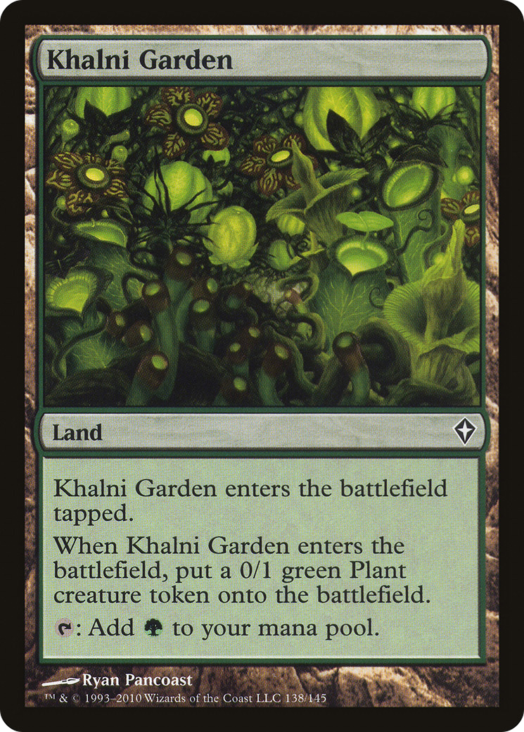 Khalni Garden (WWK-138) - Worldwake Foil