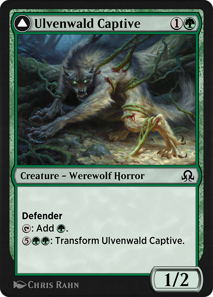Ulvenwald Captive // Ulvenwald Abomination (SIR-221) - Shadows over Innistrad Remastered