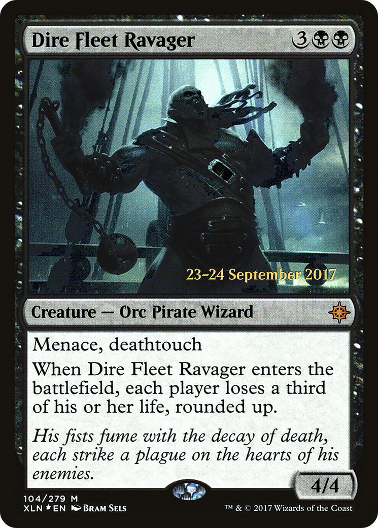Dire Fleet Ravager (PRE-104S) - Ixalan Promos Foil