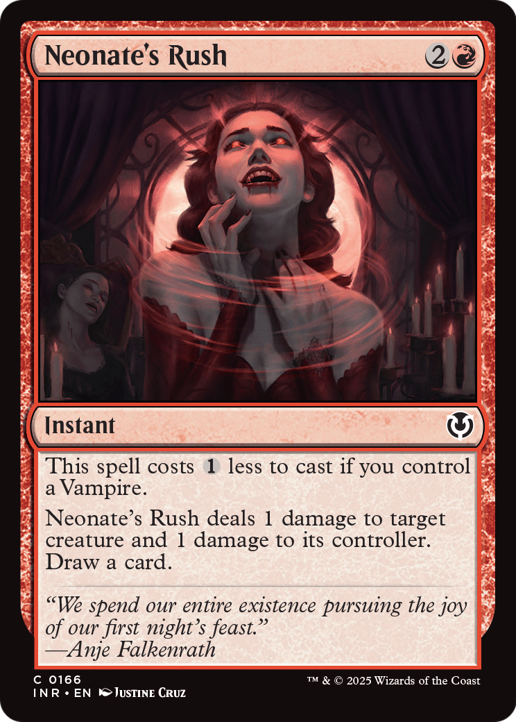 Neonate's Rush (INR-166) - Innistrad Remastered