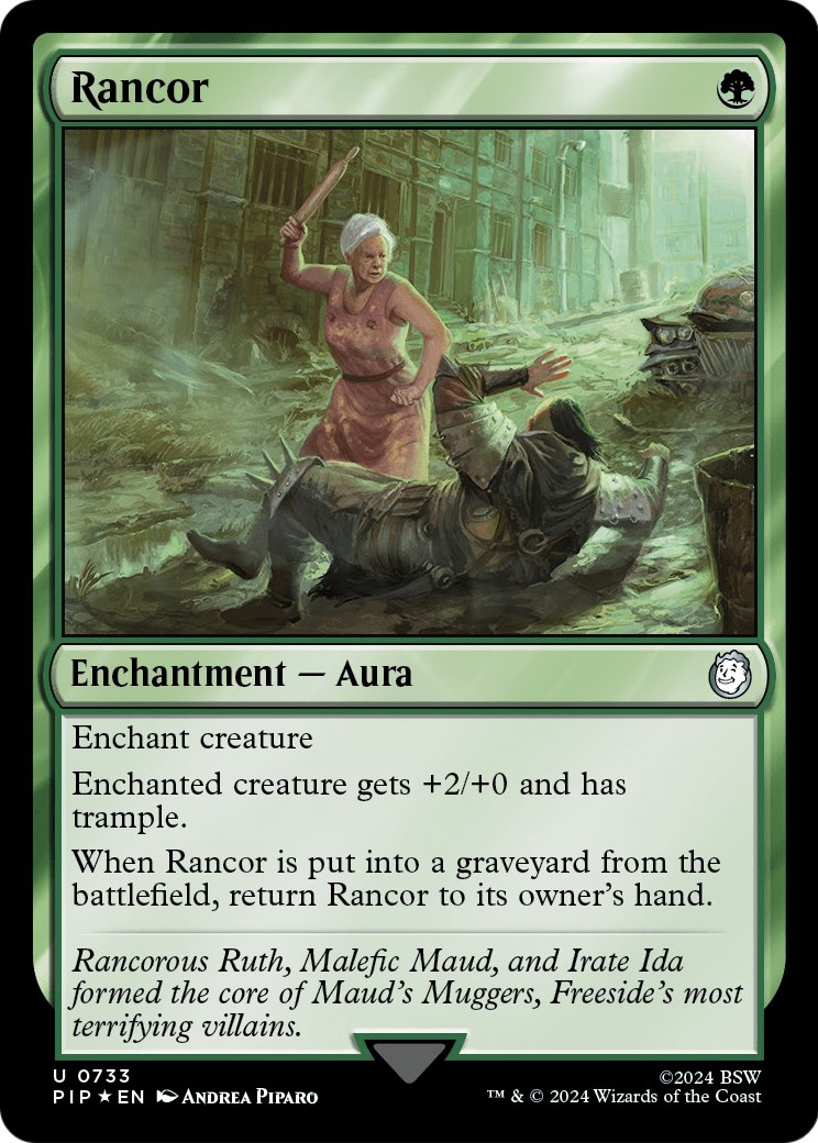 Rancor (Surge Foil) (PIP-733) - Fallout Foil
