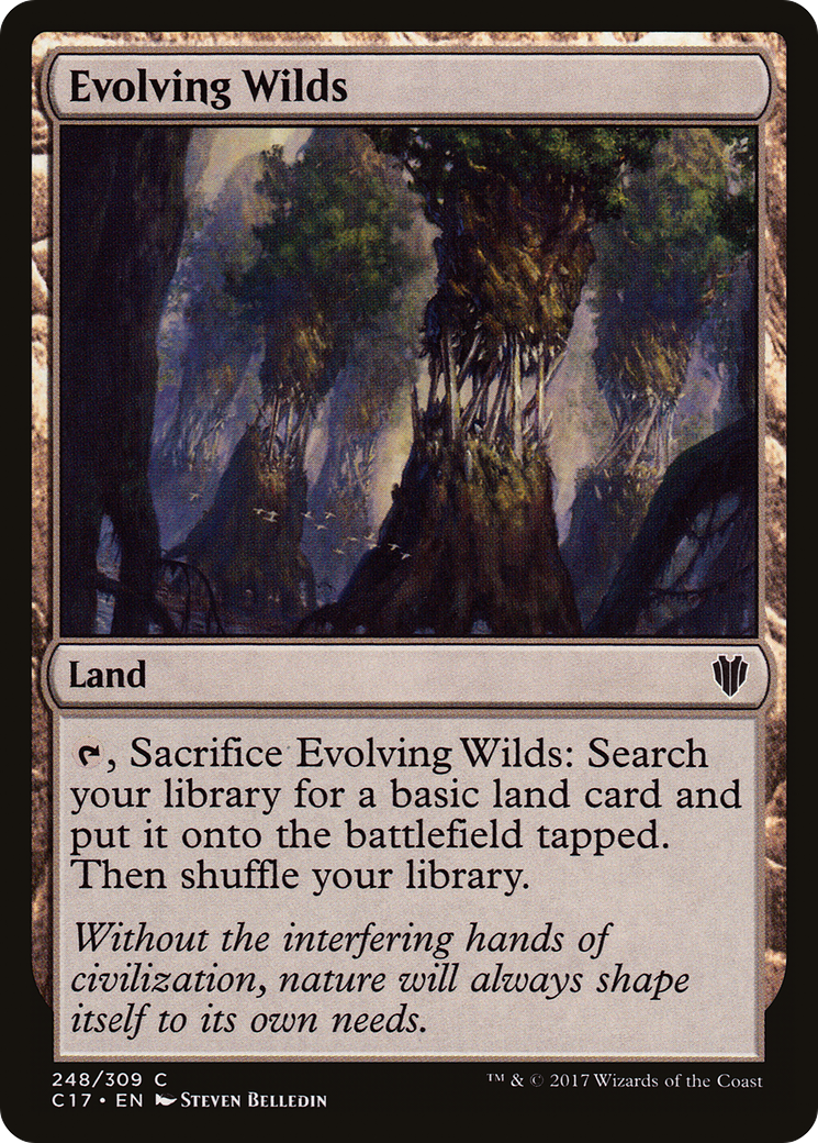 Evolving Wilds (C17-248) - Commander 2017