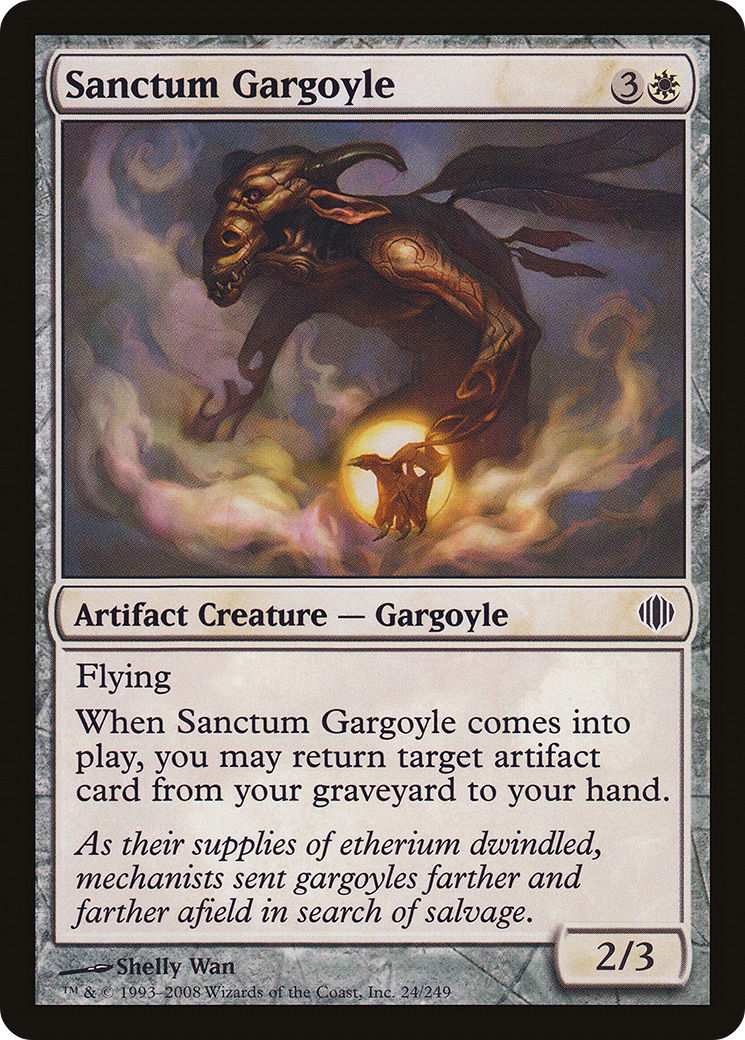 Sanctum Gargoyle (ALA-024) - Shards of Alara