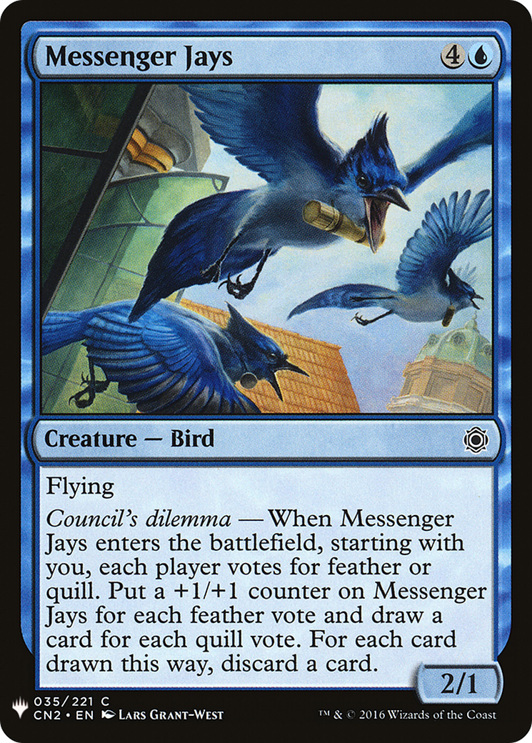Messenger Jays (LIST-CN2-35) - The List