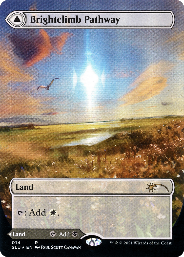 Brightclimb Pathway (Borderless) (SLU-014) - Secret Lair: Ultimate Edition: (Showcase) Foil