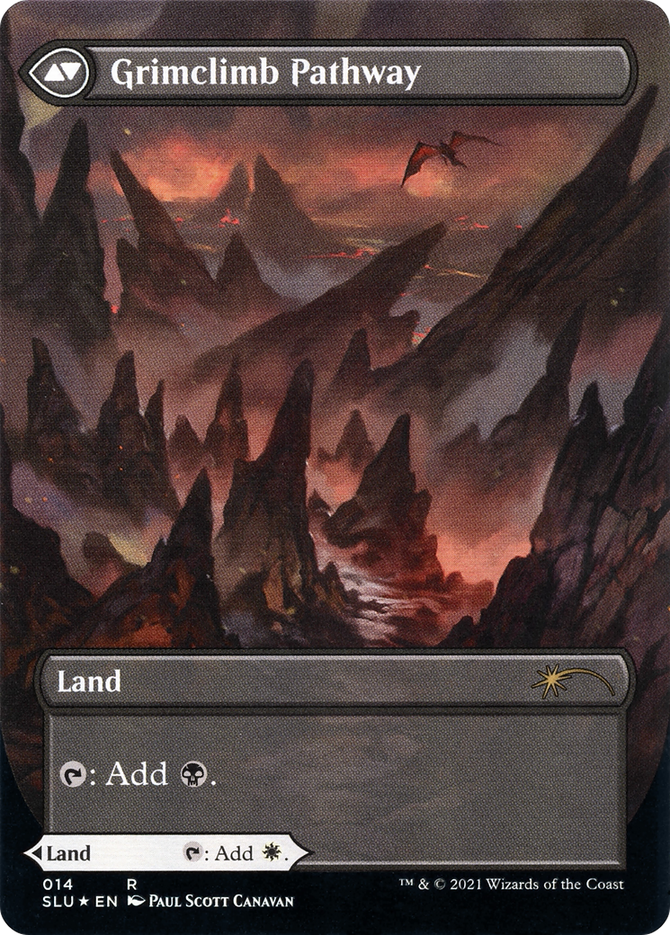 Brightclimb Pathway (Borderless) (SLU-014) - Secret Lair: Ultimate Edition: (Showcase) Foil