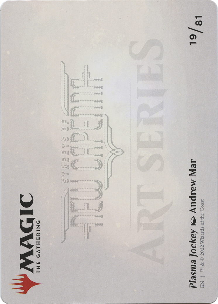 Plasma Jockey // Plasma Jockey (ASNC-019) - New Capenna Art Series (Borderless) Foil