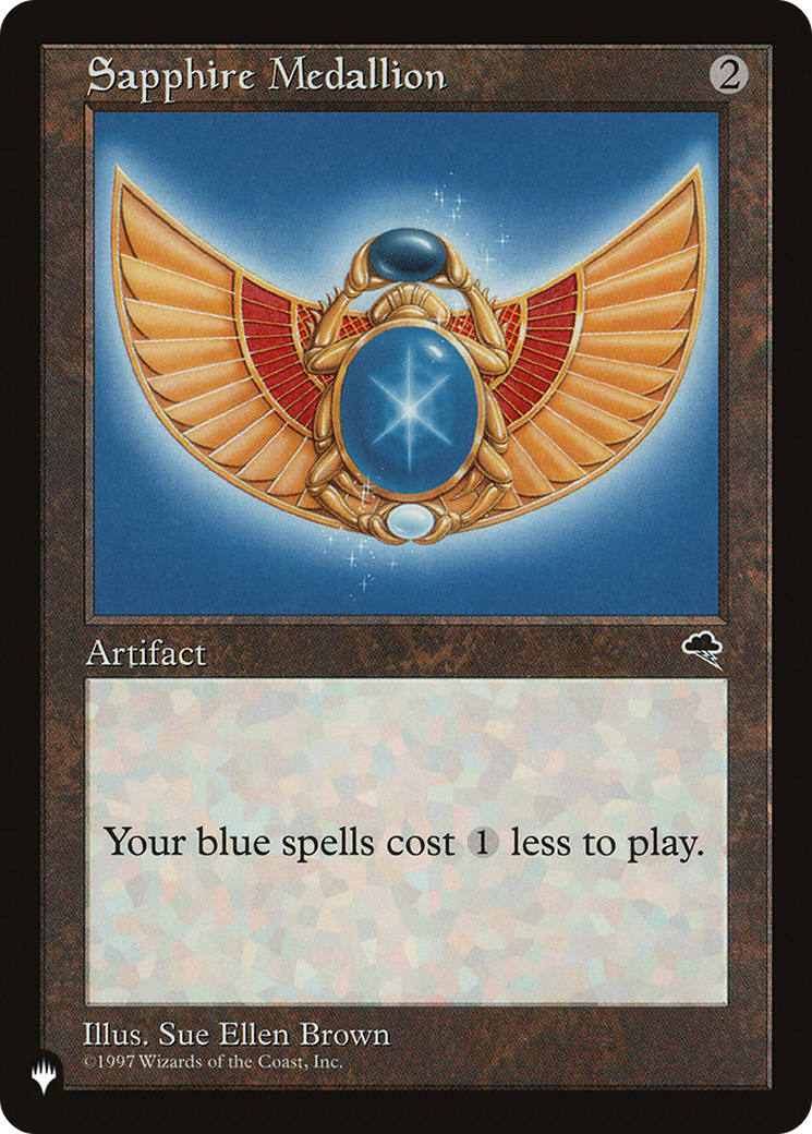 Sapphire Medallion (LIST-TMP-306) - The List