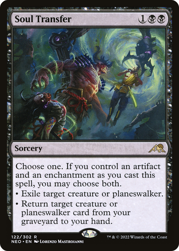 Soul Transfer (NEO-122) - Kamigawa: Neon Dynasty