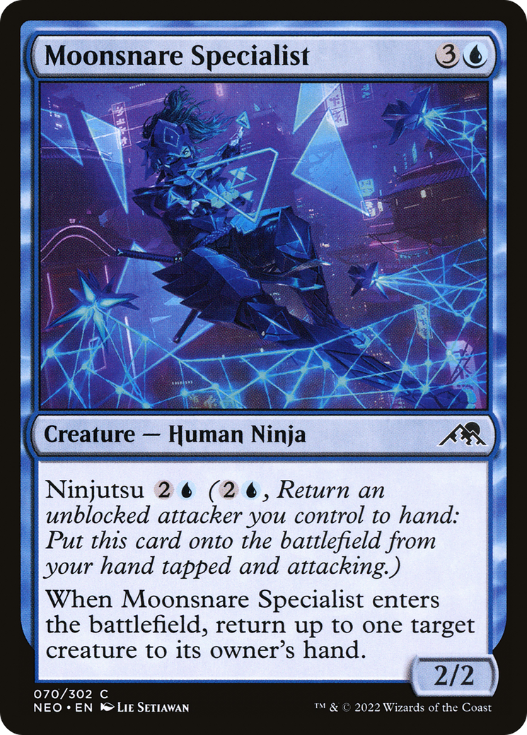 Moonsnare Specialist (NEO-070) - Kamigawa: Neon Dynasty