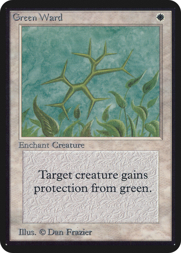 Green Ward (LEA-) - Limited Edition Alpha