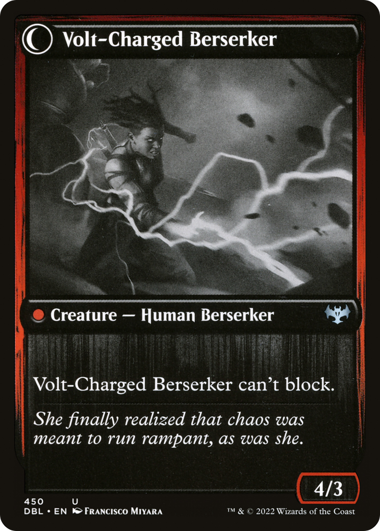 Voltaic Visionary (DBL-450) - Innistrad: Double Feature: (Double Faced Transform) Foil