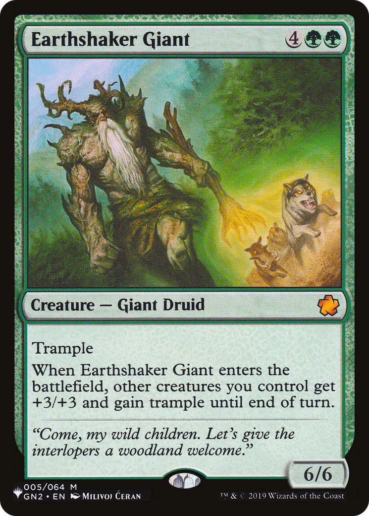 Earthshaker Giant (LIST-GN2-5) - The List