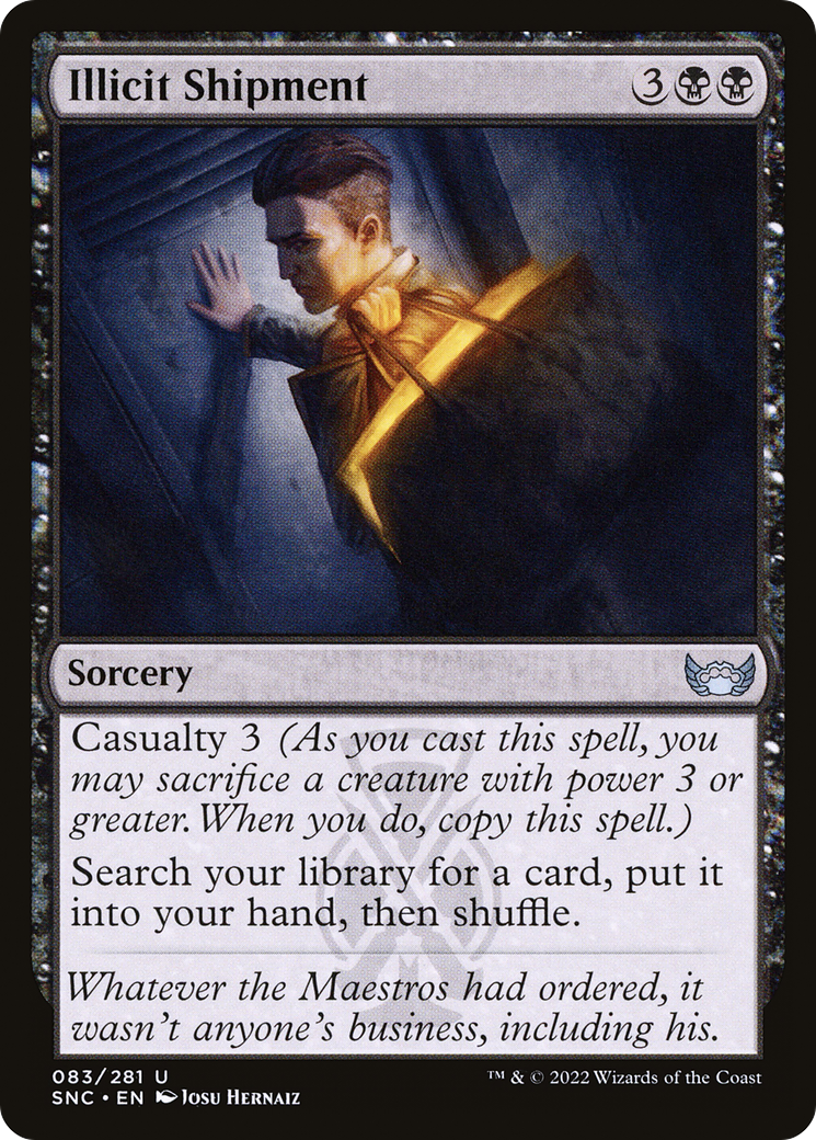Illicit Shipment (SNC-083) - Streets of New Capenna Foil