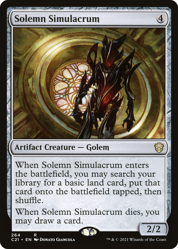Solemn Simulacrum (C21-264) - Commander 2021