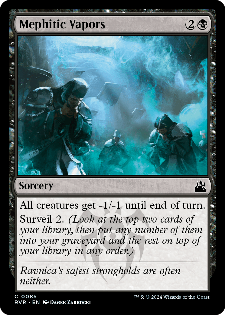 Mephitic Vapors (RVR-085) - Ravnica Remastered