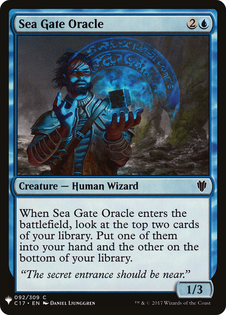 Sea Gate Oracle (C17) (LIST-C17-92) - The List