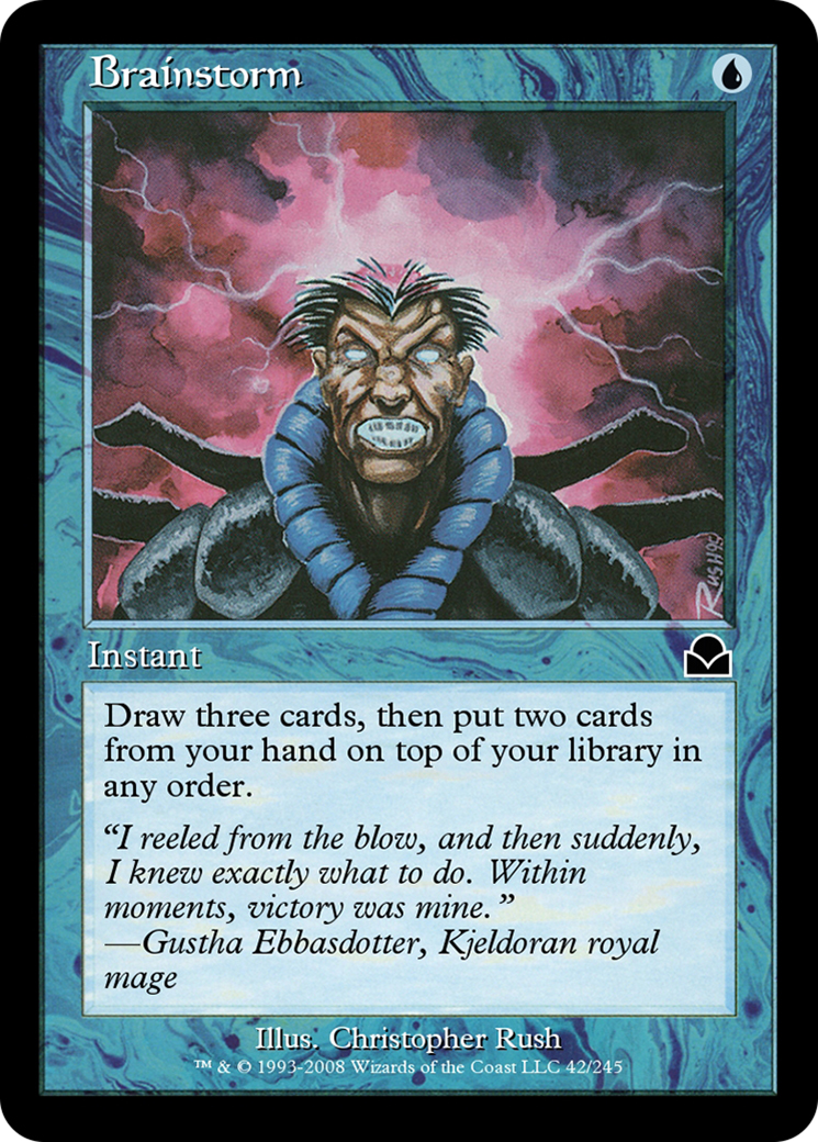 Brainstorm (ME2-042) - Masters Edition II Foil