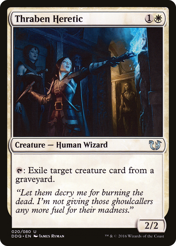Thraben Heretic (DDQ-020) - Duel Decks: Blessed vs. Cursed
