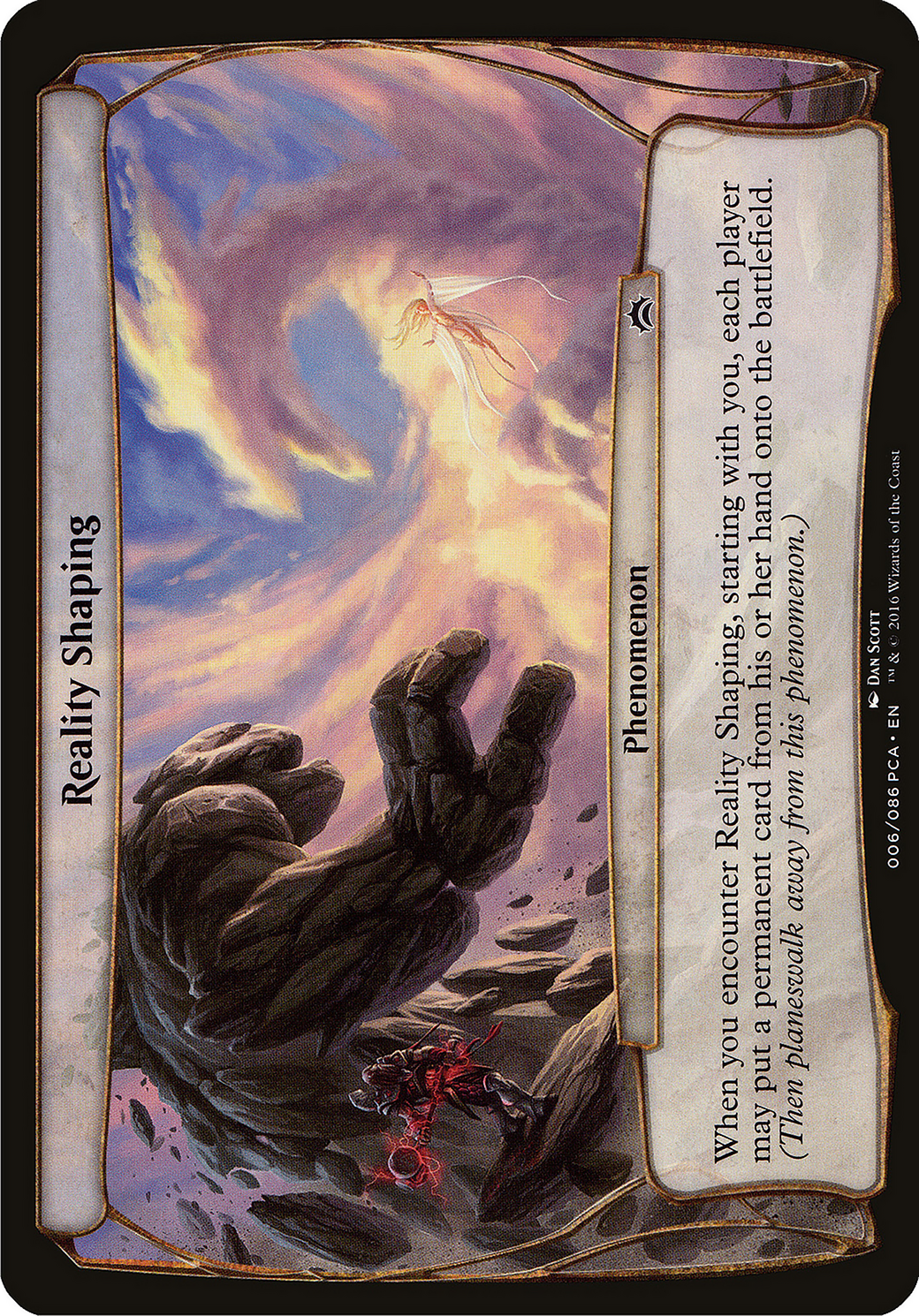 Reality Shaping (Planechase Anthology) (OVER-) - Planechase Anthology Planes