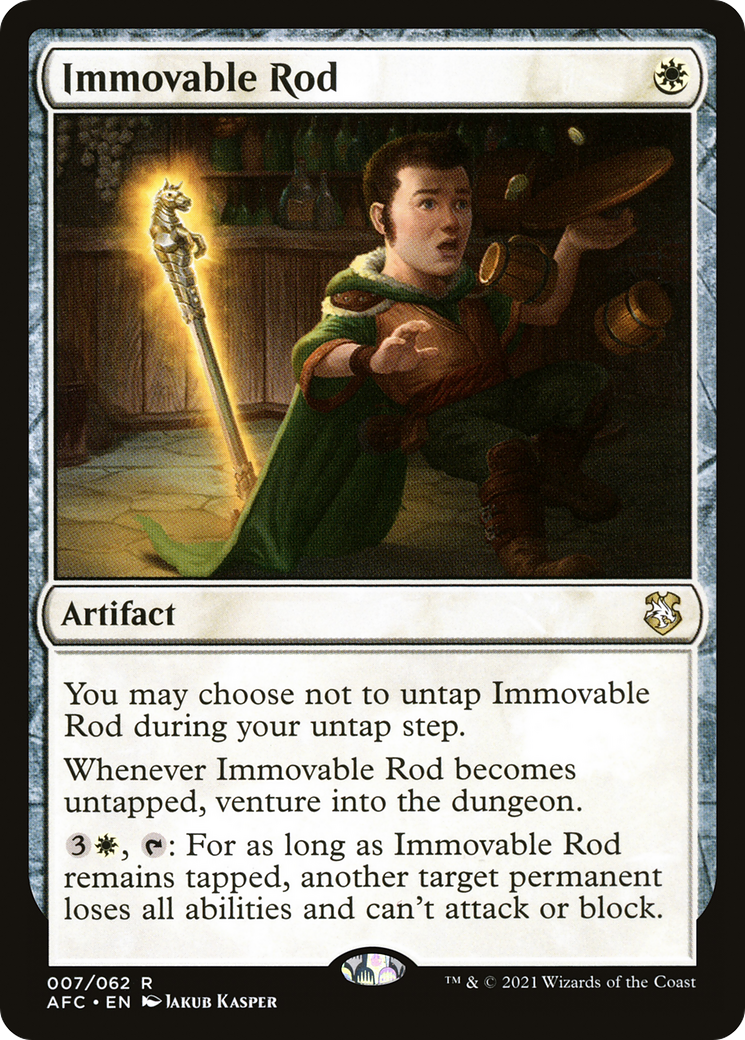 Immovable Rod (AFC-007) - Forgotten Realms Commander