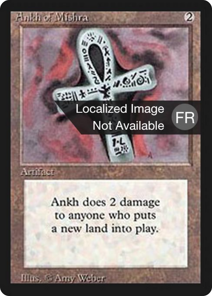 Ankh of Mishra (FBB-) - Foreign Black Border