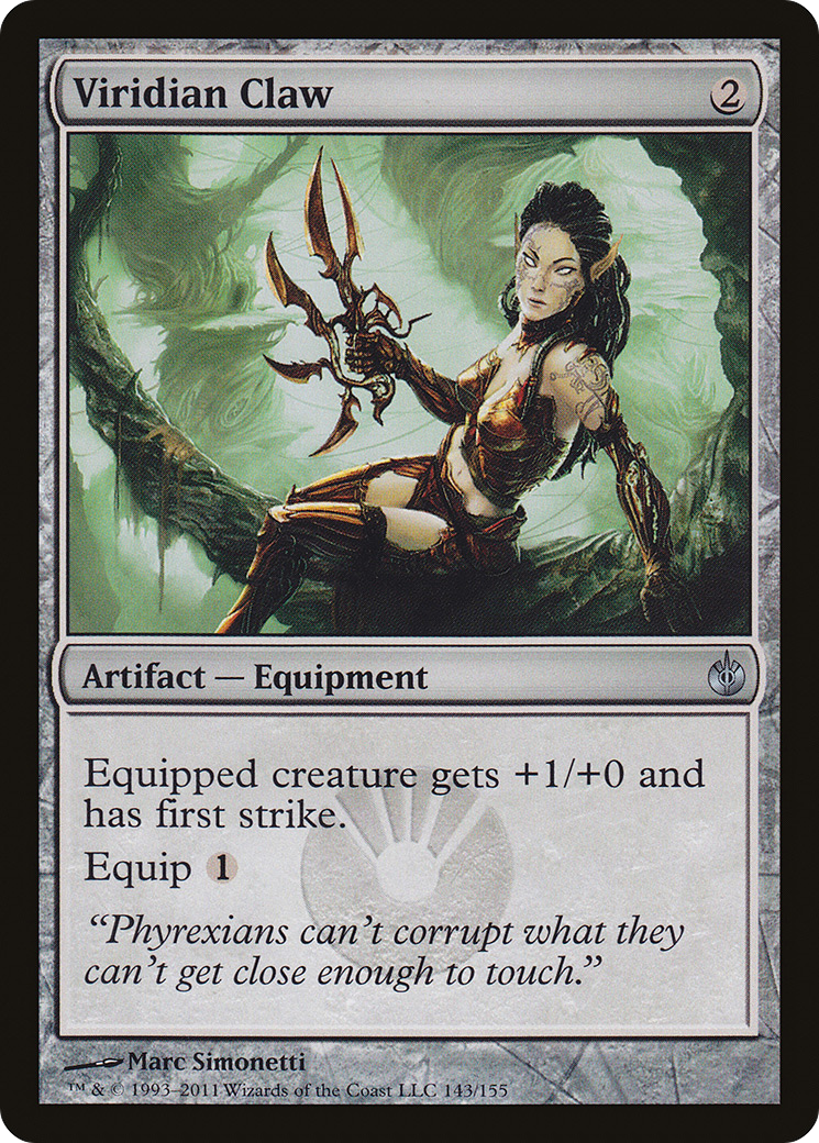 Viridian Claw (MBS-143) - Mirrodin Besieged