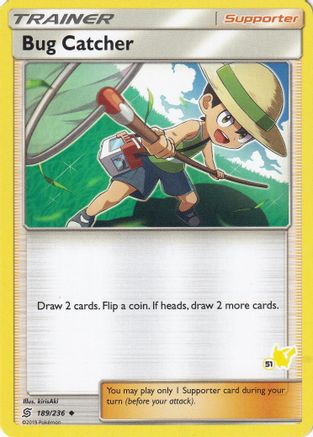 Bug Catcher - 189/236 (#51 Pikachu Stamped)/236  Battle Academy - Promo