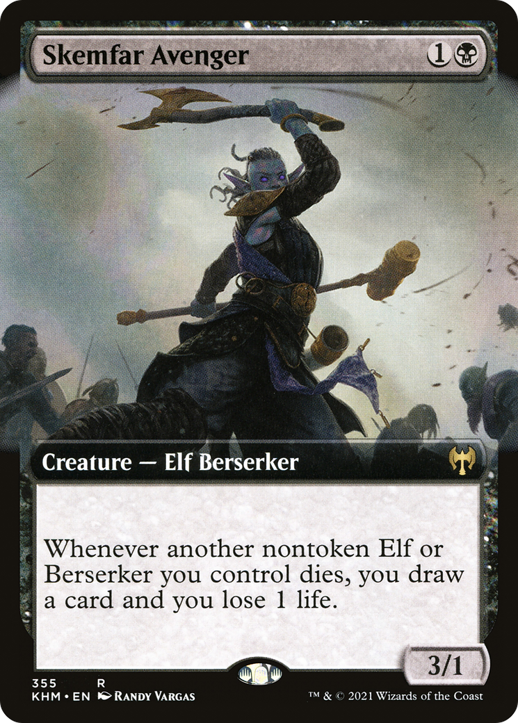 Skemfar Avenger (Extended Art) (KHM-355) - Kaldheim: (Extended Art) Foil