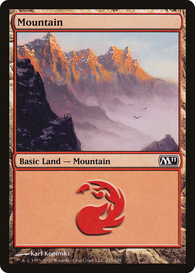 Mountain (245) (M11-245) - Magic 2011
